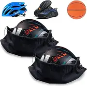 2 Pack Motorcycle Helmet Bag Helmet Bag Welding Mask Hood Storage Large Storage Bag Velvet Cloth Packing Bag Black Velvet Pouch Bags with Drawstring for Riding Bicycle Sports Universal Tool Motorcycle