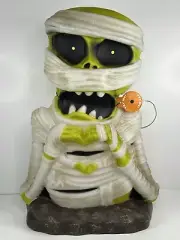 Hyde and Eek Mummy Blow Mold Groundbreaker Prop 16" Lights Up Target New w/ Tag