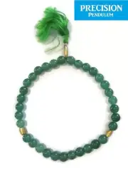 33-Bead Green Aventurine Tasbih Misbaha Muslim Islamic Prayer Beads Meditation