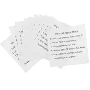 10 PCS Air Mattress Repair Patch Kit Waterproof Boat Patches TPU