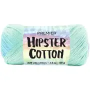 Premier Yarns Hipster Cotton Yarn - Hello Hydrangea 100g