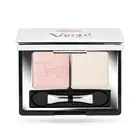 Vamp! Eyeshadow Compact Duo 001 Rose Perlage - Light, Smooth, Blendable, Crea...