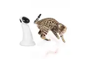 Laser Beam Cat Toy - Interactive Automatic Robot Pointer Pet Kitty Play - AFP