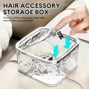 Hair Clip & Jewelry Storage Box Case Makeup Container Desktop Table Organiser
