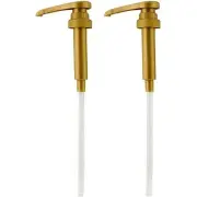 Torani and DaVinci Compatible Syrup Pumps (Set of 2)- fits bottles (25.4...