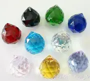 30mm Crystal ball, suncatcher craft, chandelier crystals, window hanging prisms