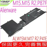 在飛比找Yahoo奇摩購物中心優惠-DELL Y9M6F 電池適用 戴爾外星人 ALIENWAR