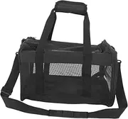 LIGHTAOTAO Cat Carrier Bag Soft Sided Pet Sling for Medium Cats Small Collapsible Design with Breathable Mesh Versatile Crossbody Backpack Use Durable Comfortable Travel Carrier