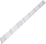 BGBLKLGPPN 3 PCS 8LEDs 850mm LED Backlight Strip Compatible with LG 43LH604V 43LH60_FHD_A Type UF64_UHD_A 43UH610V 43UF640 43UH610A 43LH TV Light Strip