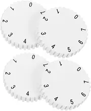 Set of Fridge Temperature Control Knobs Plastic Position Thermostat for Appliance