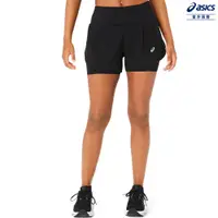 在飛比找PChome24h購物優惠-ASICS 亞瑟士 女 ROAD 2IN1 3.5吋 短褲 