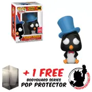 FUNKO POP LOONEY TUNES PLAYBOY PENGUIN #396 SDCC 2018 EXCLUSIVE + POP PROTECTOR