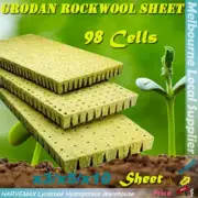 [3x/5x/10x]Hydroponics Grow Media Rockwool 98 Cell Cutting Seeding Block