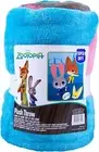 Disney Zootopia Plush Fleece Throw Blanket, Super Soft 50" x 60", NWT