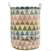 Linen Laundry Hamper Bag Washing Basket Clothes Storage Pouch Collection