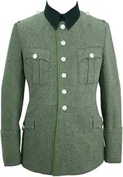 [militaryharbor] WW2 WWII German Heer M28 Officer Mountainer Wool Piped Service Tunic Jacket I