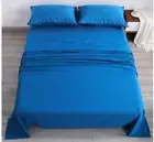 NTBAY Twin Bed Sheet Set 100% Microfiber Soft Fade Resistant Royal Blue New