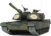 Modified Edition 1/16 2.4ghz Remote Control US M1A2 Abrams Tank Camouflage Color(360-Degree Rotating Turret)(Steel Gear Gearbox)(3800mah Battery)(Metal Tracks &Sprocket Wheel & Idle Wheel)