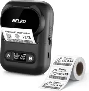 ✨NELKO P110 Label Makers, Portable Bluetooth Thermal Label Printer, Label Maker