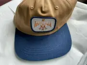 TINY WHALES Kids' Freebird Patch Baseball Cap In Khaki/ Navy TODDLER FIT NEW
