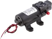 DC 12V 80W Motor High Pressure Diaphragm Water Self Priming Pump 5.5L/Min A, 0142YA