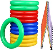 IWOWHERO 12-Pack Anti-Lost Traction Rope for Toddlers Stroller Leash Boys and Girls Harness Preschool Walking Rope for Outdoor Use