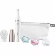 Braun 851 Women's Miniature Epilator, Electric Hair Removal, w/ Facial Brushes