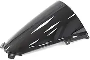 Motorcycle Windshield for Ducati Panigale V4 V4S 2018 2019 V2 2020-2024 Motorcycle Windscreen Windshield Screen Shield Wind Deflector windscreen Double Bubble(Black)