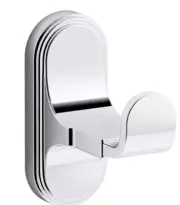 KOHLER Industrial Polished Chrome J-Hook Robe Hook - K-26535-CP