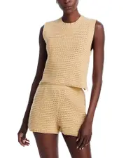 French Connection Striped Sleeveless Sweater