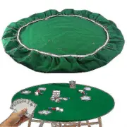 Poker Bridge Card Table Cloth Elastic Cloth for 36 to 48 Inch Table Game Accessories