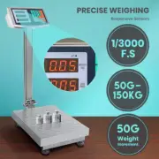 150kg Electronic Digital Platform Scale Computing Postal Shop Scales Weight