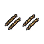 4pcs Rolling Main Brushes Parts Replacement For Deebot N79 N79s Dn622 Dn620 500 Robotic Vacuum Clea