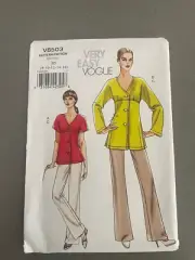 Vogue Patterns V8503 - Misses' Tunic and Pants Sz 08-16