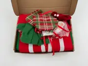32 Piece Christmas Elf Clothes Doll Accessories Kitchen Party Baking Set