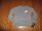 NIKE AIR Pull-over Sweatshirt Boys Size 5 NWT