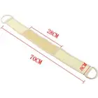 Exfoliating Loofah Back Strap Bath Shower Body Sponge Body Scrubber BrushJ^Z0 _t