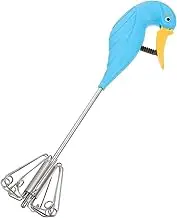HOMOBABE Practical Egg Blender Handheld Egg Beating Stirrer Kitchen Baking Tool Non-Sticky Easy to Clean Swan Shape