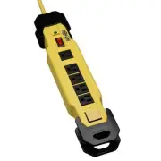 Tripp Lite 6 Outlet Industrial Safety Surge Protector Power Strip, 9ft Cord,