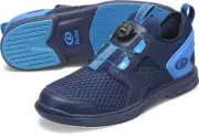 Mens Dexter Pro Boa Navy Bowling Shoes Interchange Sole Sizes 7 - 13 RH WIDE