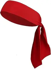 [AIMALL] Multi-Sport Headband for Men and Women, Quick-Drying and Breathable, Ideal for Tennis, Running, Basketball - Red, 43.3 x 2.2 Inches