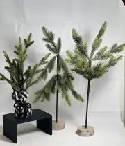 artificial pine trees