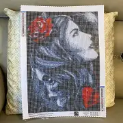 Two Faced Woman DIY Full Round Drill 30x40cm Diamond Painting