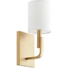 Quorum International 5210-1-80 Tempo Wall Sconce Aged Brass