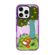iPhone 16 Pro Impact Case MagSafe Compatible Lying down tanuki