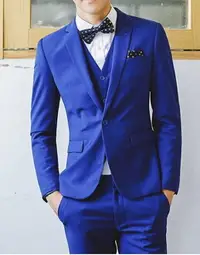 在飛比找樂天市場購物網優惠-FINDSENSE品牌 韓國男 四件式西裝外套 成套西裝 修