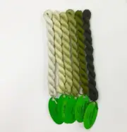 Vineyard Classic 100 % Silk green Olivine collection needlepoint embroidery