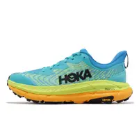 在飛比找蝦皮商城優惠-Hoka 越野跑鞋 Mafate Speed 4 墨青 天藍