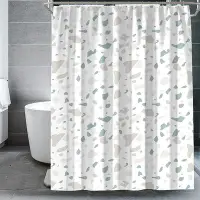 在飛比找Yahoo!奇摩拍賣優惠-Shower curtain waterproof poly