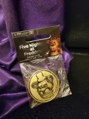 2016 Five Nights At Freddy's Collectable Coin Novelty Game Token Arcade LAST ONE